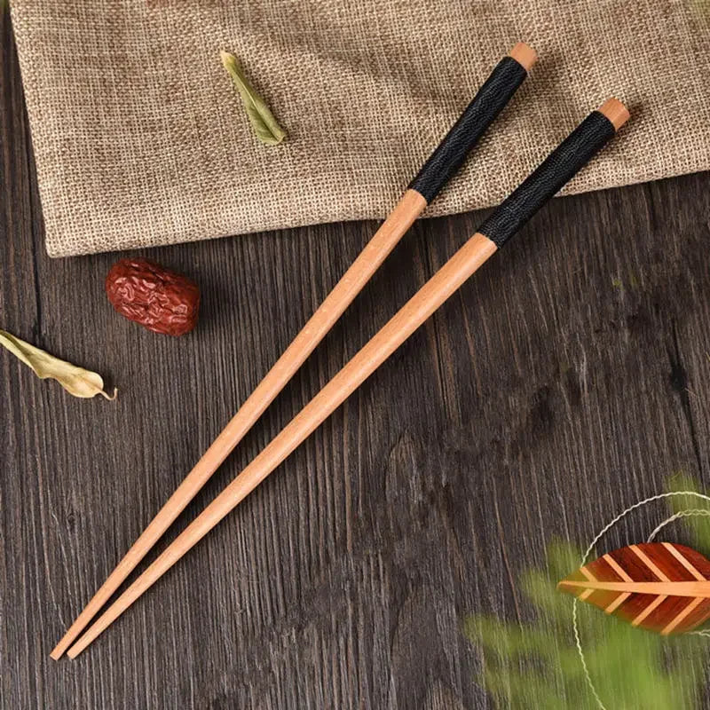 Baguettes chinoises bois - MOKU Noir bois clair La maison du wok